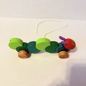 The World of Eric Carle Very Hungry Caterpillar 7" Wooden Twist & Pose Play Toy